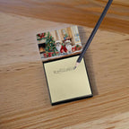Pekingese Cozy Christmas Sticky Note Holder