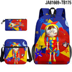 Magical Digital Circus Cartoon Hoodie for Kids | Streetwear