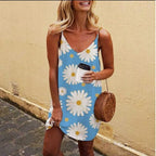 Daisy Print Cami Slip Skirt and Dress Collection