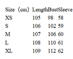 Women's Knee-length Temperament Fashionable Coat