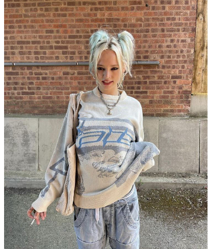 Casual Hooded Pullover Sweater for Women | Streetwear