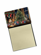 Keeshond Cozy Christmas Sticky Note Holder
