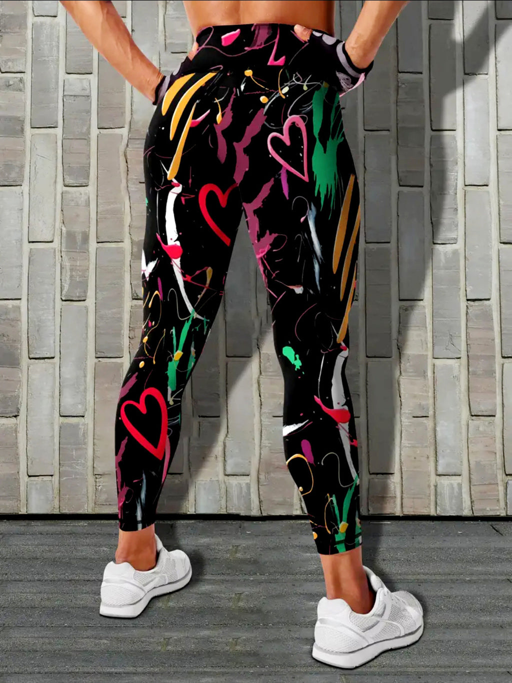 Christmas Turkey Pattern Women's Digital Print Leggings