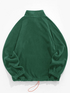 Unisex Fleece Turtleneck Hoodie | Streetwear