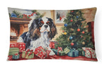 Cavalier Spaniel Cozy Christmas Throw Pillow