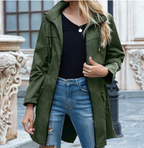 Solid Color Trench Coat for Stylish Layering