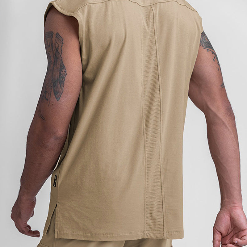 Men's Summer Sports Tank Top - Loose Fit, Quick Dry