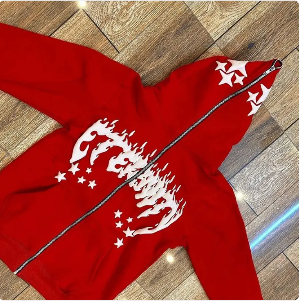 Warm And Loose Fitting Hoodie For Men | Streetwear