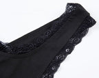 Knot Sexy Lace Patchwork One-Piece Swimsuit