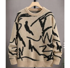 Men's Knitted Long-Sleeve Jacket