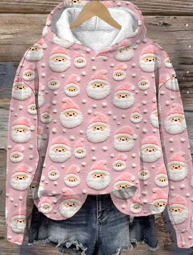 Christmas Holiday Casual Hooded Sweater