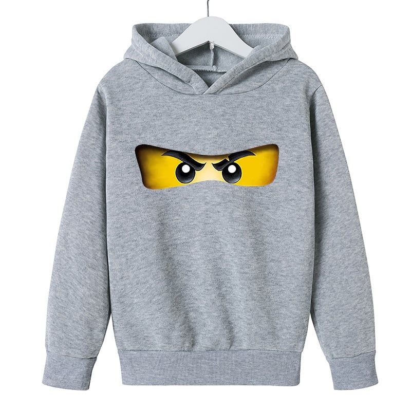 Kids Pullover with Fun Sports Print