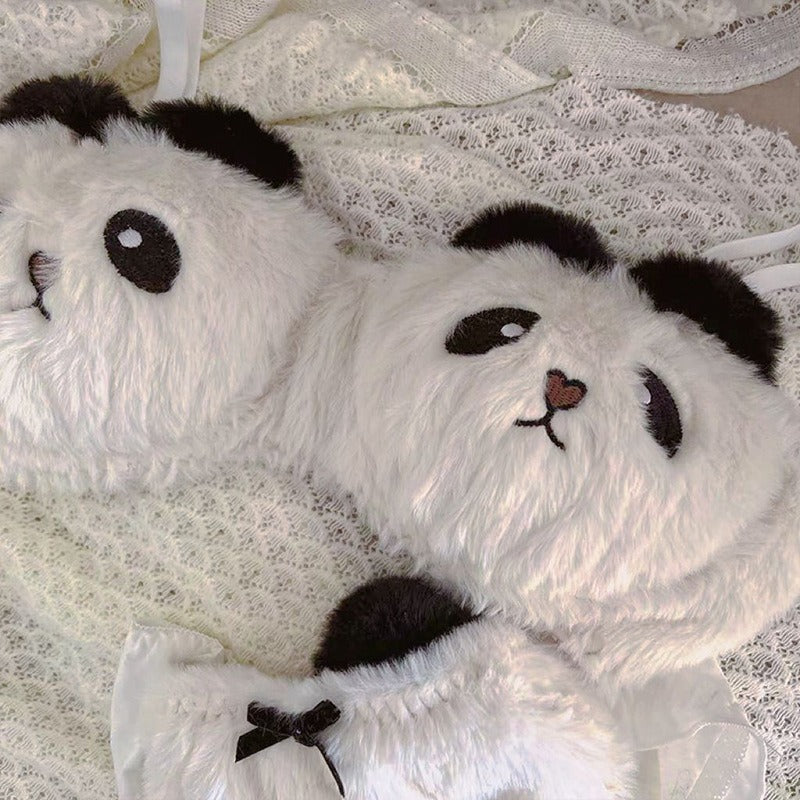 Plush Panda Comfortable Wireless Bra Set