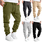 Men's Fleece Sports Pants for Autumn and Winter