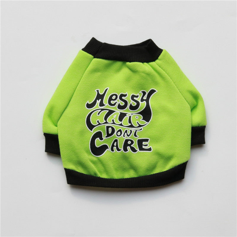 Fleece T-Shirt for Small Dogs - Teddy Pet Apparel | Streetwear