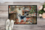 Old English Sheepdog Christmas Cookies Doormat
