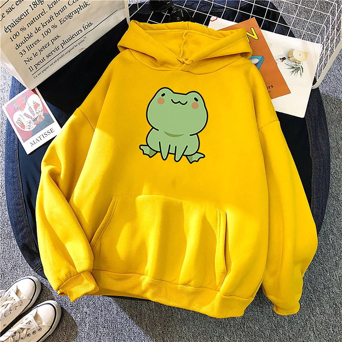 Dinosaur Pattern Hooded Sweater for Men