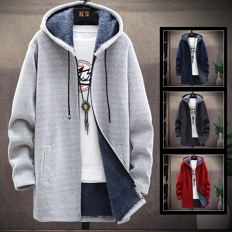 Autumn and Winter Plush Men's Sweater - New Style