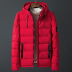 Men's Hooded Winter Jacket - Thick Warm Parka 6XL-7XL