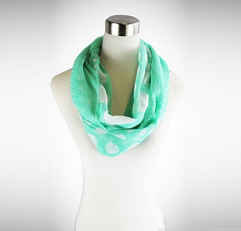 Polka Polka - The Playful Infinity Scarf