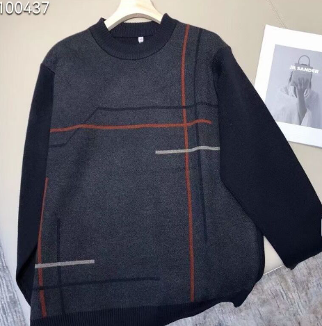 Men's Round-Neck Casual Versatile Sweater Top