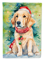 Golden Retriever Christmas Garden Flag