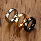 Stainless Steel "God Is Greater Than the Highs and Lows" Ring | Christian Jewelry