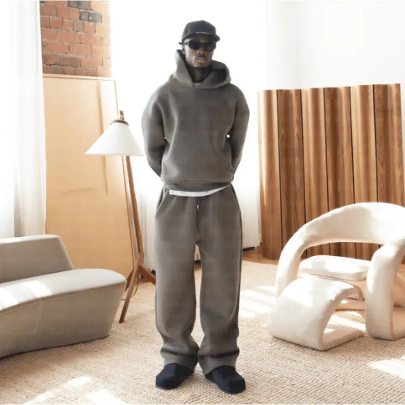 Fashion Hoodie & Sweatpants Set | Streetwear