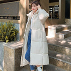 2023 Women's Cotton Puffer Jacket with Hooded Parka