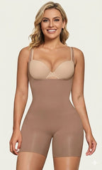 Open Bust Seamless Tummy Control Bodysuit