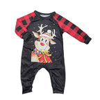 Cartoon Deer Christmas Family Pajama Set (New Style)
