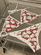 Hello Kitty 2024 New Cute Bikini Swimwear (11 Colors)
