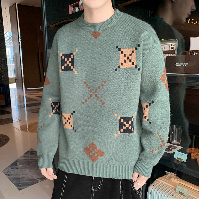 Men's Thick Half Turtleneck Sweater