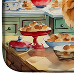 Chow Chow Christmas Cookies Dish Drying Mat