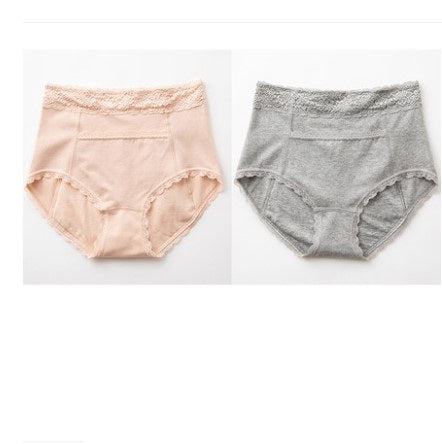 High-Waist Cotton Period Panties for Leak Protection