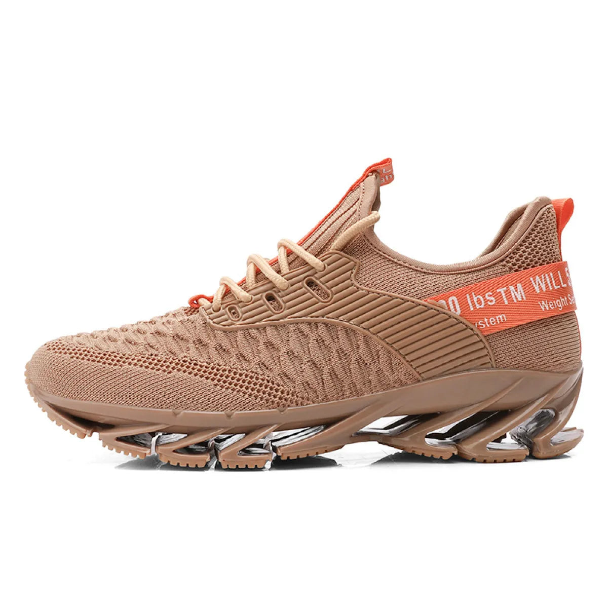All-match Knife-edge Knit White Shoes | Footwear