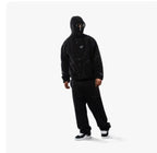 Lamb Wool Hooded Zipper Coat