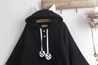 Lolita Harajuku Hooded Cape and Batwing Sweater