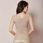 Lace Shaping Camisole with Button Design and Support