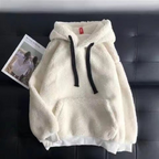 Women's Lambswool Hooded Sweatshirt | Streetwear