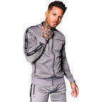 Men's Sportswear Cardigan Jacket & Slim Fit Trousers