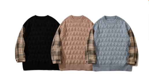 Unisex Loose Knitted Couple's Sweater
