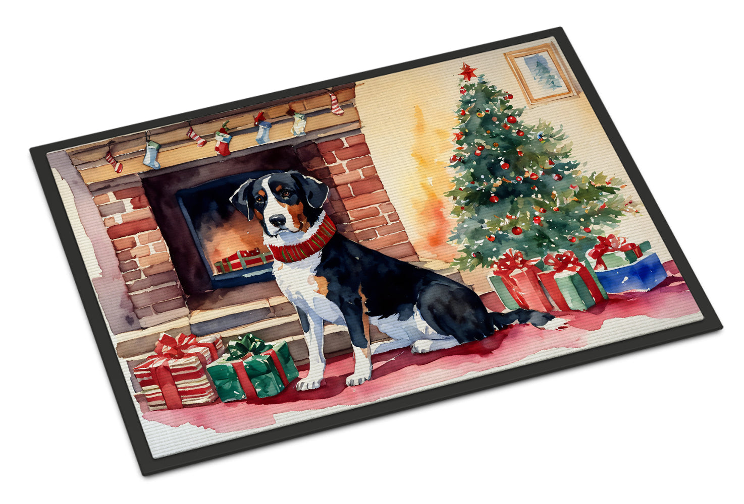 Appenzeller Sennenhund Cozy Christmas Doormat