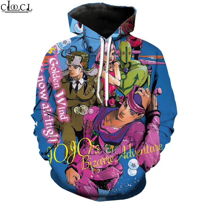 JoJo's Bizarre Adventure 3D Print Unisex Hoodie Tracksuit | Streetwear