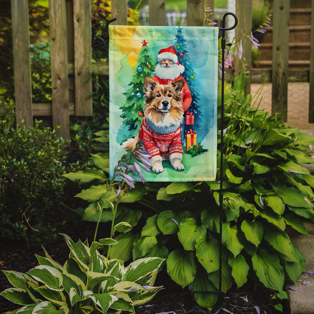 Finnish Lapphund Christmas Garden Flag