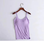 Women's Camisole with Built-In Padded Bra (Single)