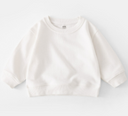 Pure Cotton Kids' Pullover Tops for Boys and Girls