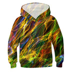 3D Vision Digital Print Hoodie for Kids | Streetwear