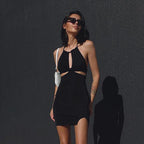 Ruched Slim Elastic Bodycon Summer Mini Dress