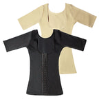 Shaping Bodysuit with Short Sleeves for Women